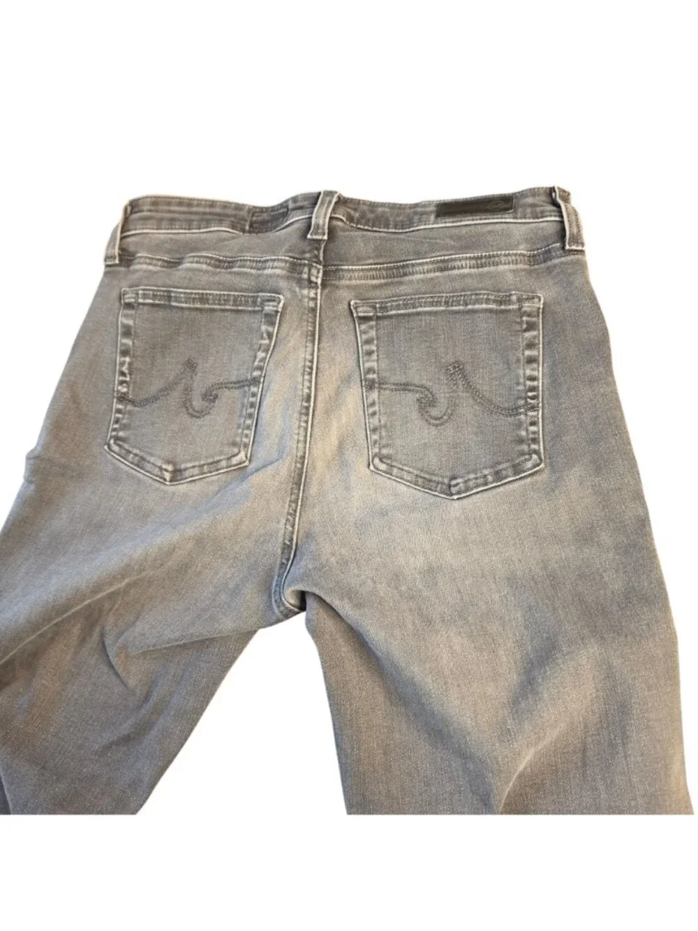AG Adriano Goldschmied Bootcut Jeans Womens 28R Distressed Mid Rise Y2K Stretch